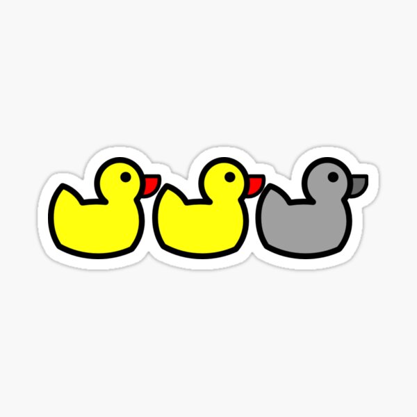 MN Duck, Duck, Grey Duck Sticker