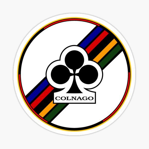 Colnago Vintage Racing Bikes Italia Pegatina