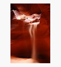 Antelope Canyon - Sand Fall Photographic Print