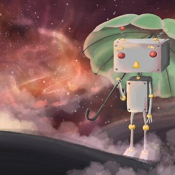 Artwork thumbnail, Robot in Space by FayeP