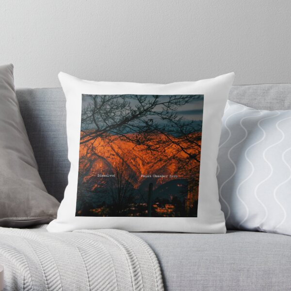 Dissolved: Faint Chamber Zero Throw Pillow