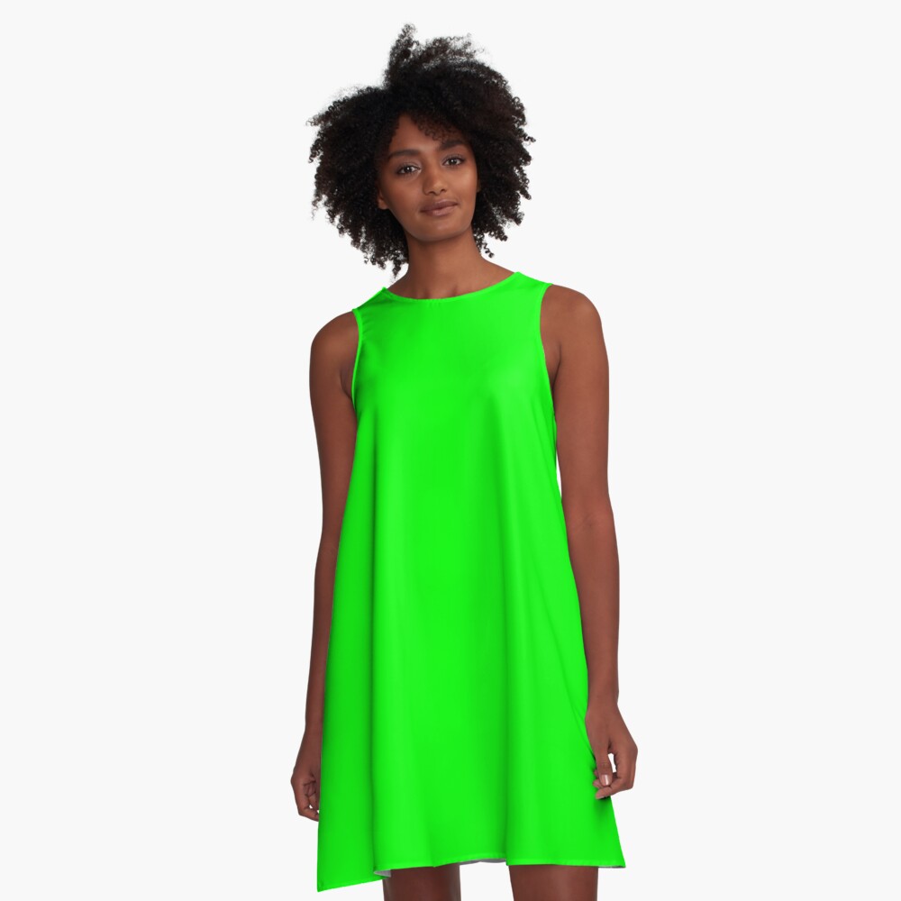 PLAIN KNIT FITTED MIDI DRESS - Fluorescent lime | ZARA India