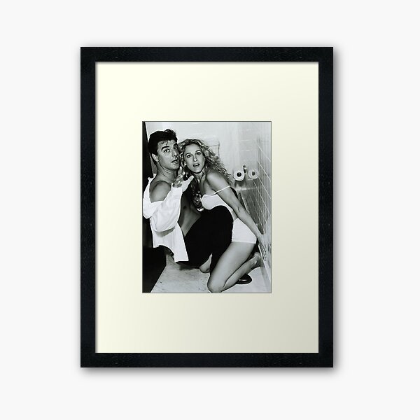 caught Framed Art Print