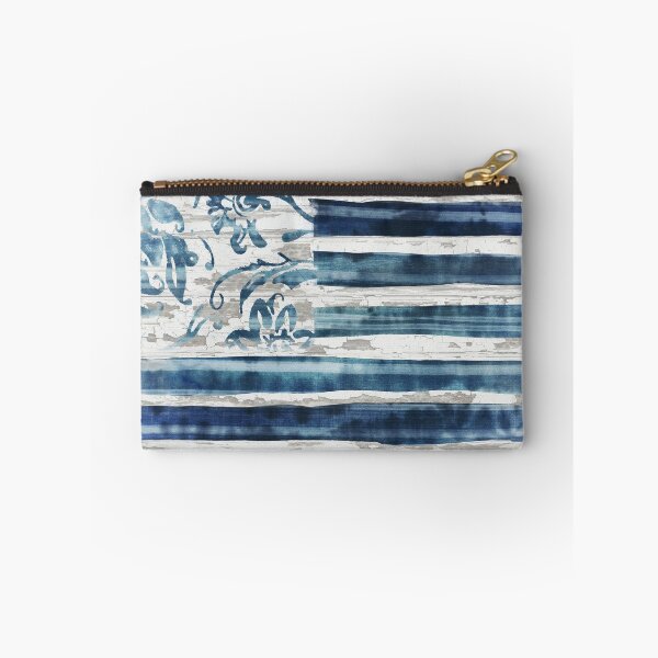 Item preview, Boho Flag Indigo designed and sold by Sasha Art Gallery.