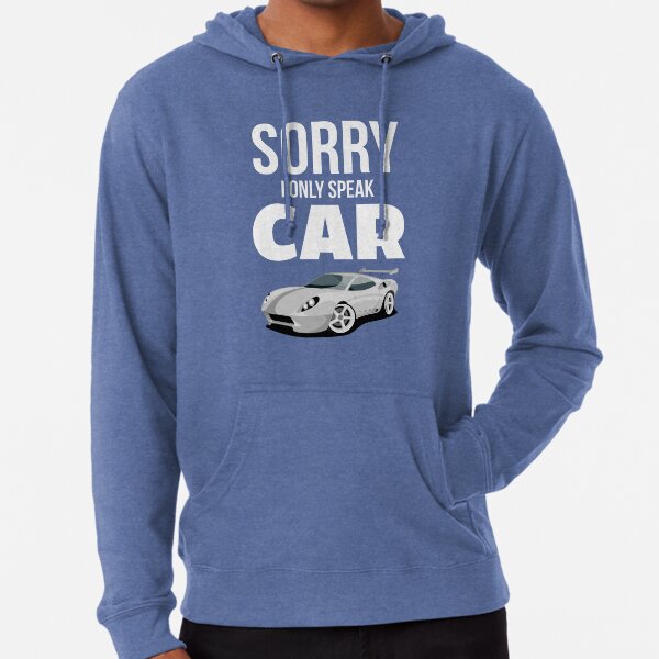 Funny Car Lover Shirt Gift For Men And Women Lightweight Hoodie for Sale  by jcorres