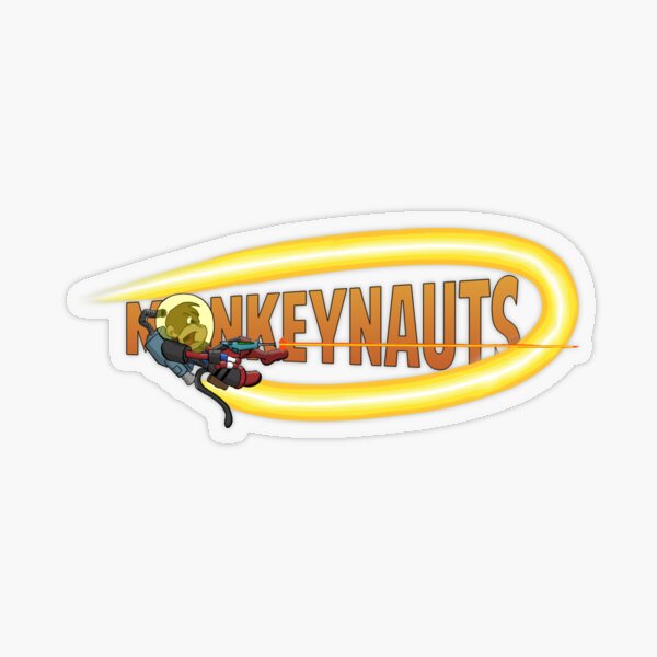 Monkeynauts from Junkers Transparent Sticker