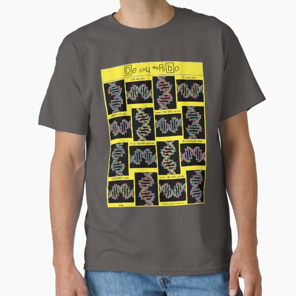 Item preview, "Sheldon Wears De Oxy Ribo - YELLOW"© designed and sold by Lisa Clark - Thinker Collection STEM Art and MORE.