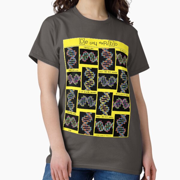 Item preview, "Sheldon Wears De Oxy Ribo - YELLOW"© designed and sold by Lisa Clark - Thinker Collection STEM Art and MORE.