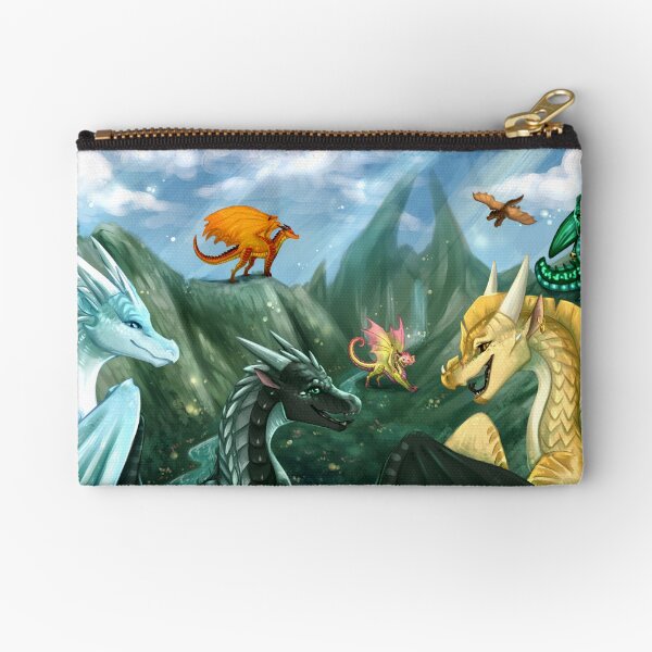 Wings of Fire - Welcome to Jade Mountain Zipper Pouch