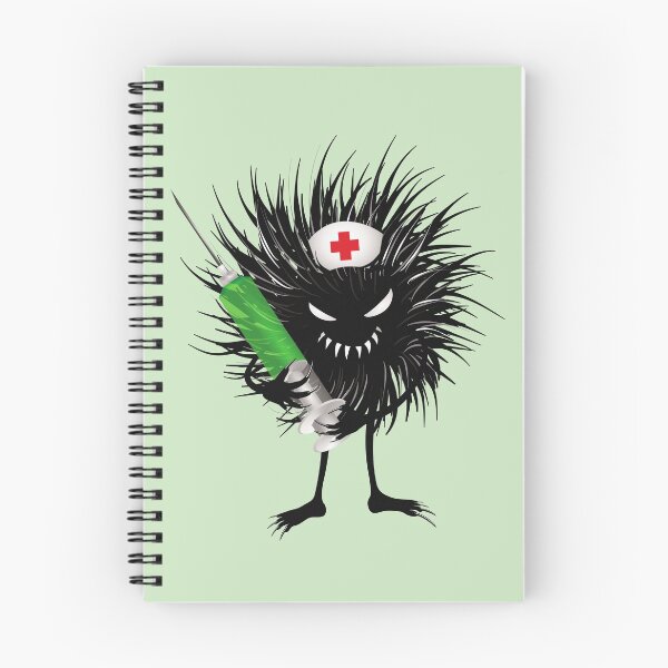 Item preview, Funny Evil Bug Nurse With Syringe designed and sold by Boriana Giormova.