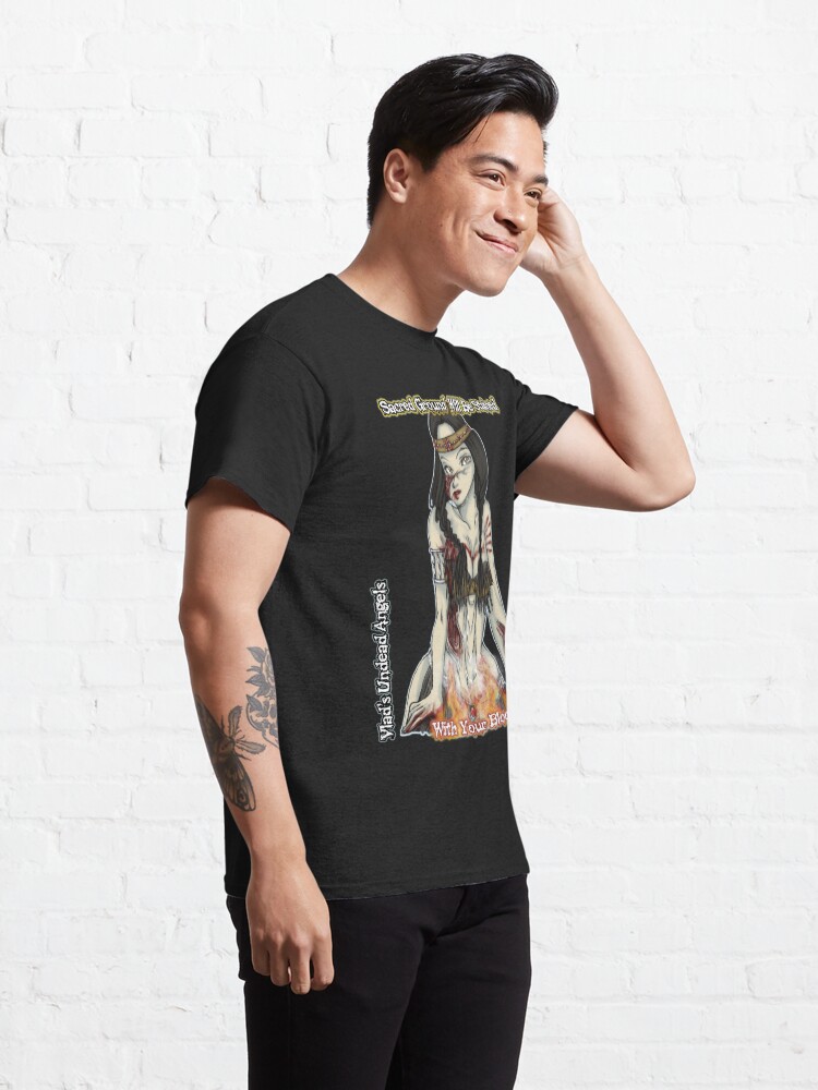 Alternate view of Undead Angels: Zombie Thanksgiving Native American Classic T-Shirt