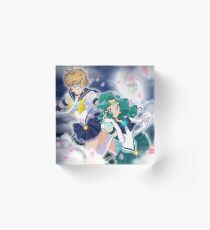 Eternal Sailor Uranus & Neptune Acrylic Block