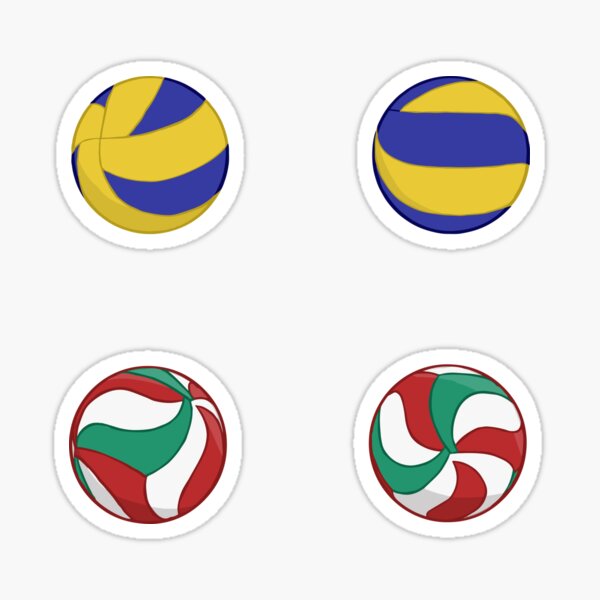 Volleyballs Sticker
