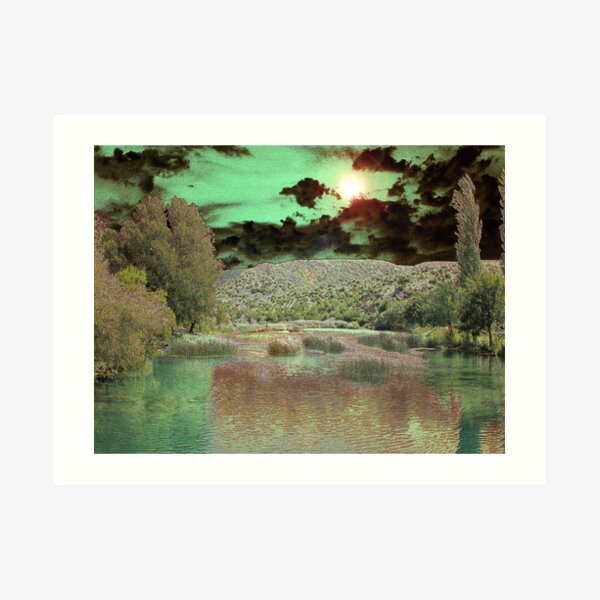 PEACEFUL FANTASY Art Print