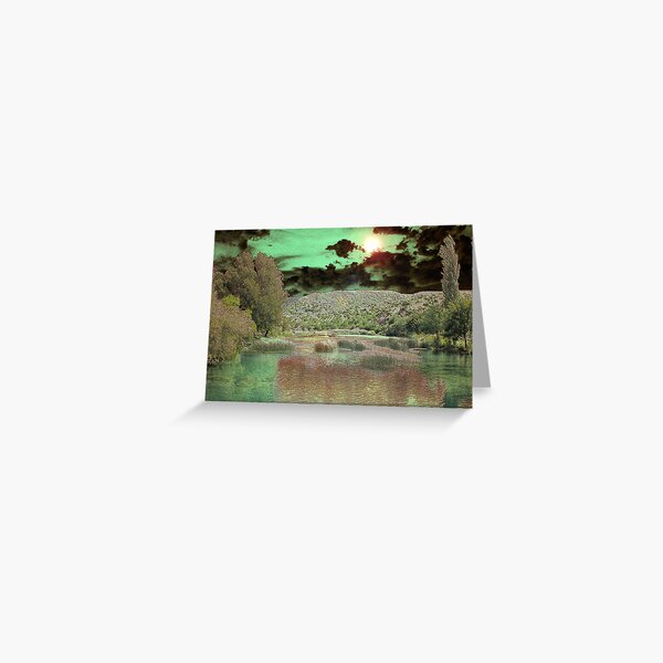 PEACEFUL FANTASY Greeting Card