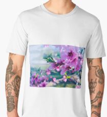 Peach Blossoms Men's Premium T-Shirt