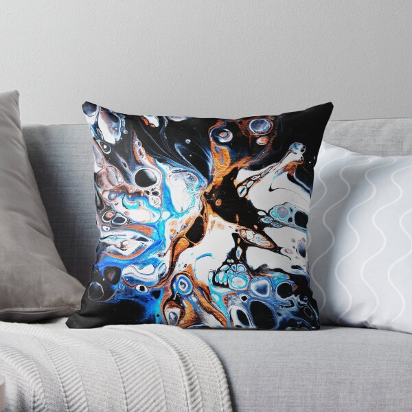 Magic Nebula Throw Pillow