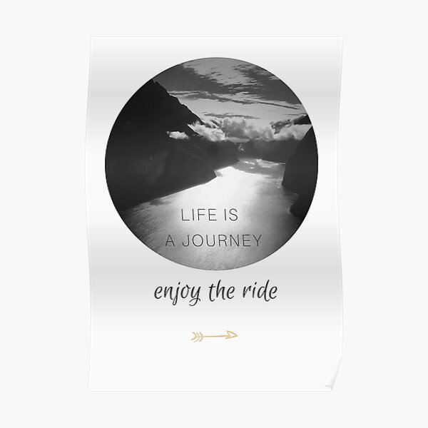 Life is a Journey Enjoy the Ride Graphic by Artchitype Studio · Creative  Fabrica