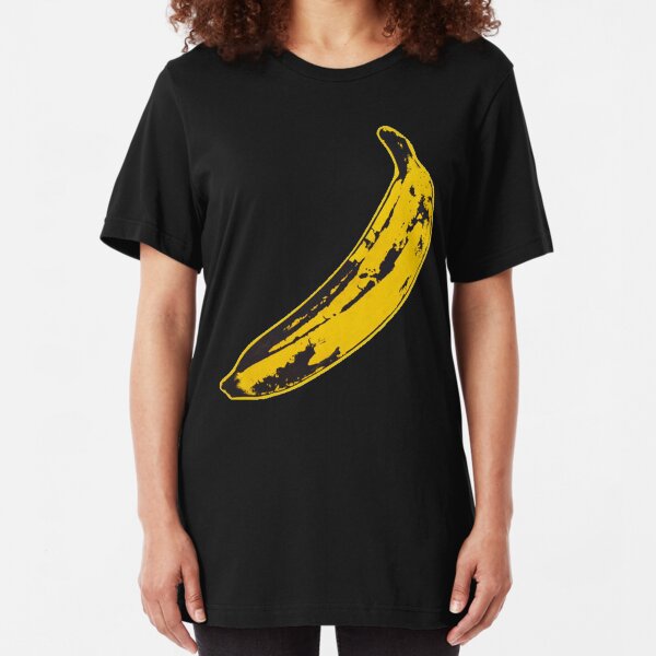 Vintage Rock & Roll Banana Slim Fit T-Shirt