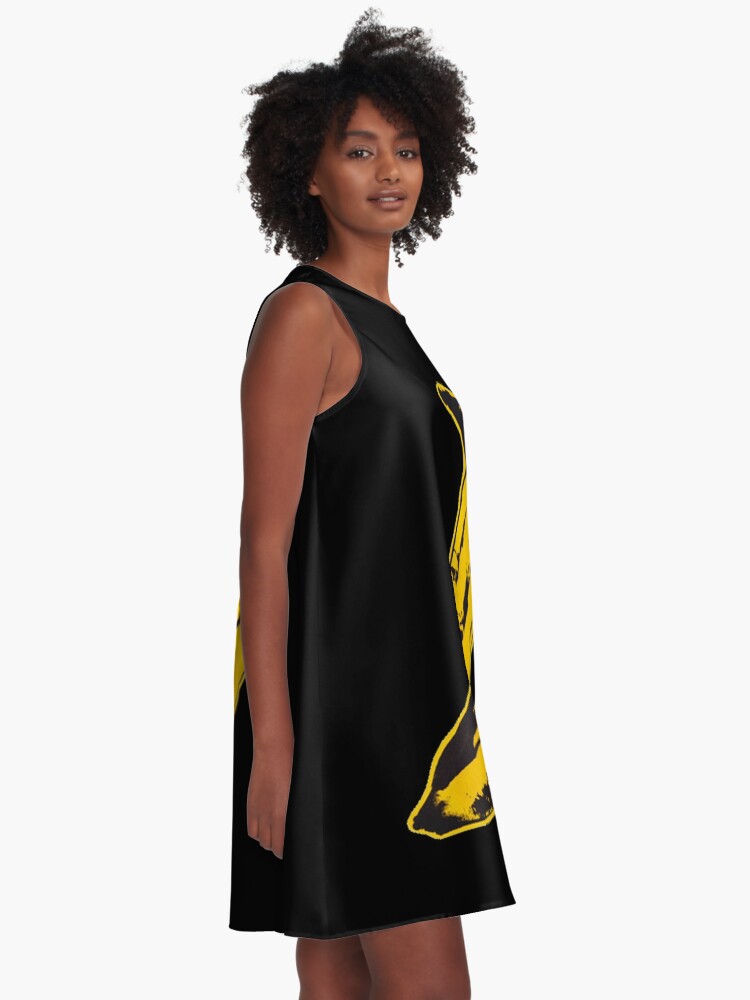 Alternate view of Vintage Rock & Roll Banana A-Line Dress
