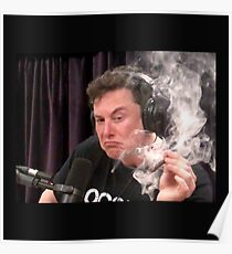 elon musk joe rogan Poster