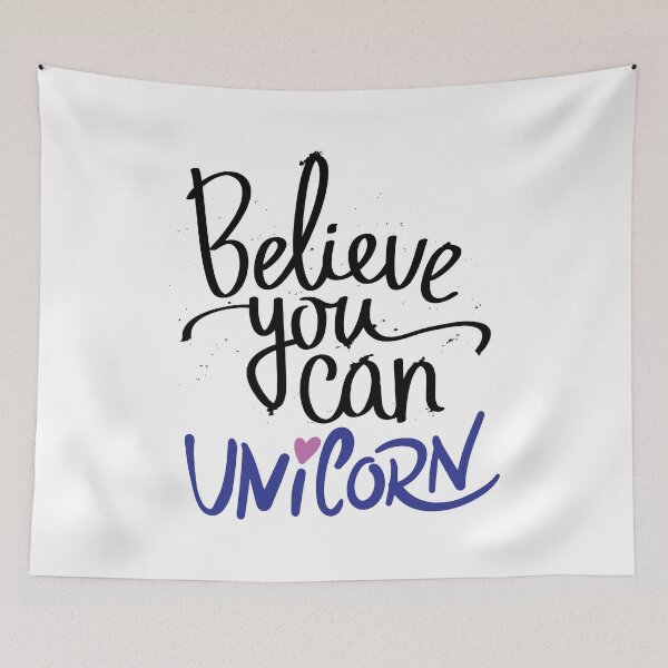 Item preview, Crea que puedes unicornio designed and sold by ProjectX23.