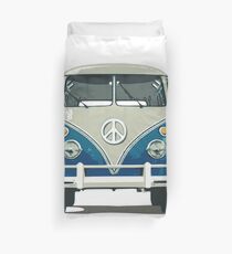 COMBI PEACE AND LOVE BLUE Duvet Cover