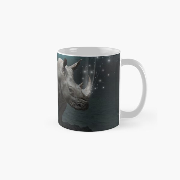 Power Is No Blessing In Itself v.2 (Protect the Rhino) Classic Mug