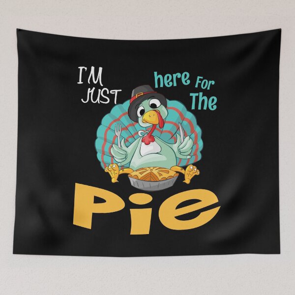 Item preview, Funny I'm Just Here For the Pie T-Shirt Thanksgiving Gift designed and sold by Anumber1.