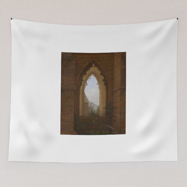 Item preview, Gothic Windows in the Ruins of the Monastery at Oybin designed and sold by ArtHistorical.