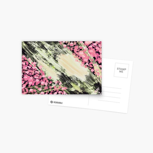 CROOKED PINK TREE Postcard