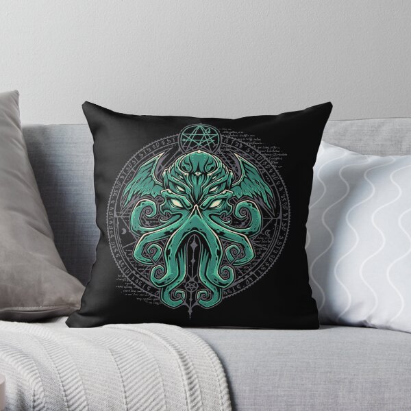 Great Cthulhu Throw Pillow