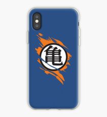 Goku Kame Symbol Ripped Design iPhone Case