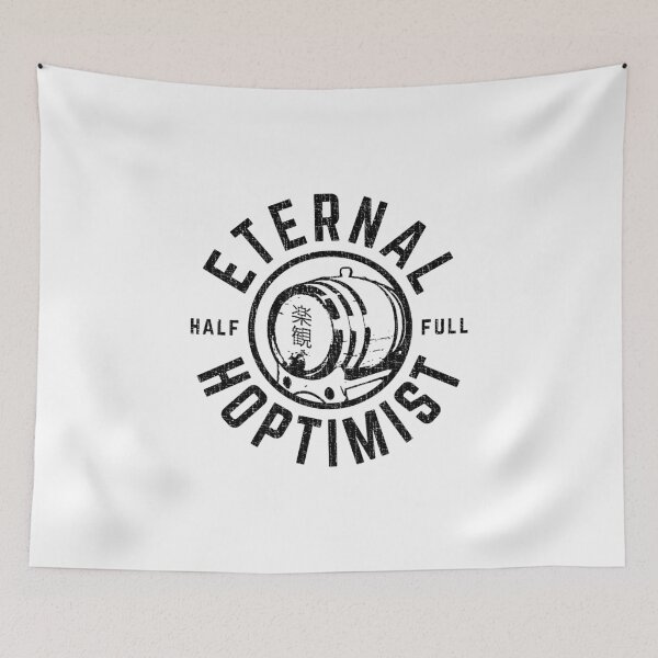 Item preview, ETERNAL HOPTIMIST Half Full Keg  designed and sold by webdango.