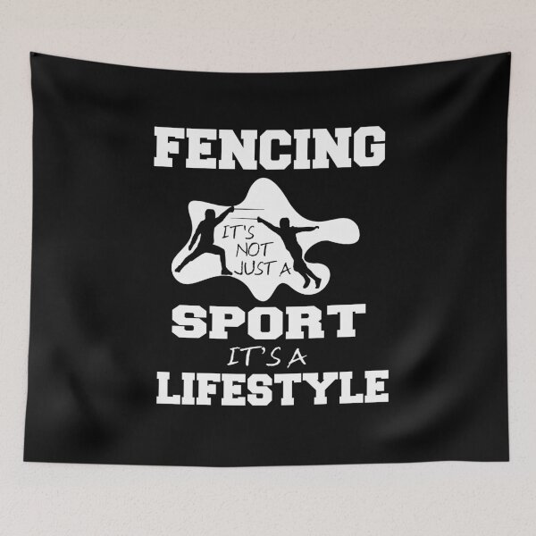 Item preview, Fencing It's not Just A Sport Lifestyle T-Shirt Fencer Gift designed and sold by Anumber1.
