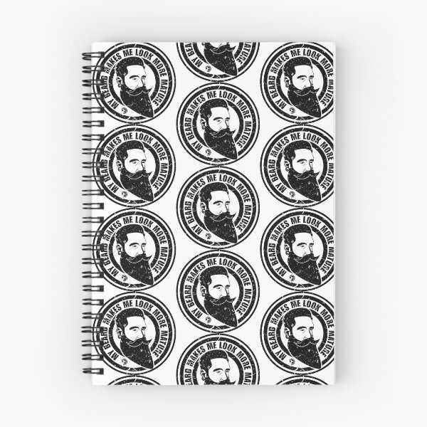 Item preview, My beard makes me look more mature designed and sold by netrok.