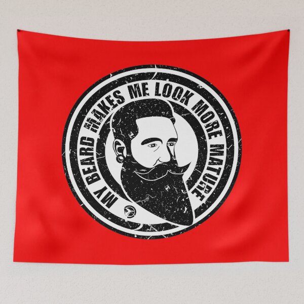 Item preview, My beard makes me look more mature designed and sold by netrok.