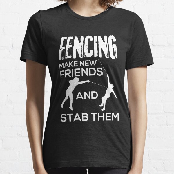 Just a Girl Who Loves Fencing, fencing shirt, fencing gifts, fencing  clothes, fencing chick, fencing coach, fencer, fencing mom, fencing  accessories Essential T-Shirt for Sale by Kreature Look