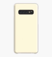 Cornsilk Case/Skin for Samsung Galaxy
