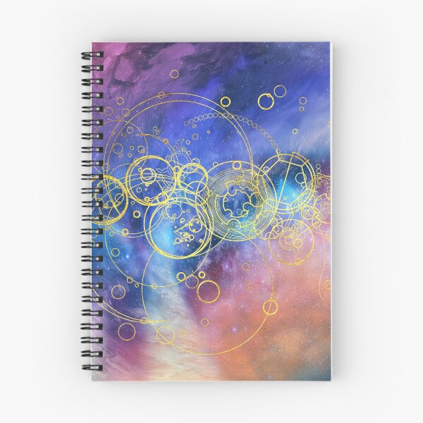 Item preview, Time Lord Writing (vortex hues) designed and sold by TheWhiteBear.