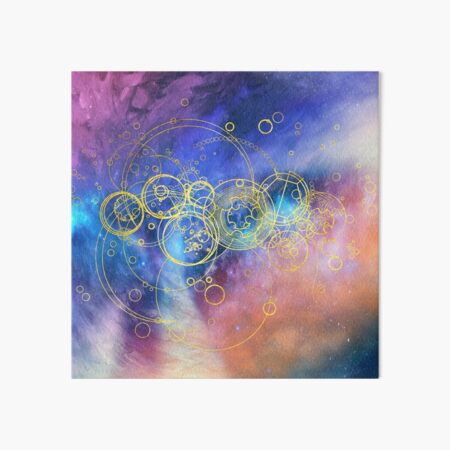 Item preview, Time Lord Writing (vortex hues) designed and sold by TheWhiteBear.