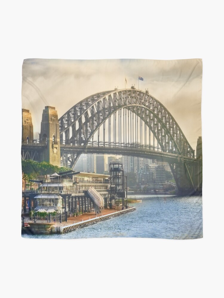 Alternate view of Sydney Harbour Scarf