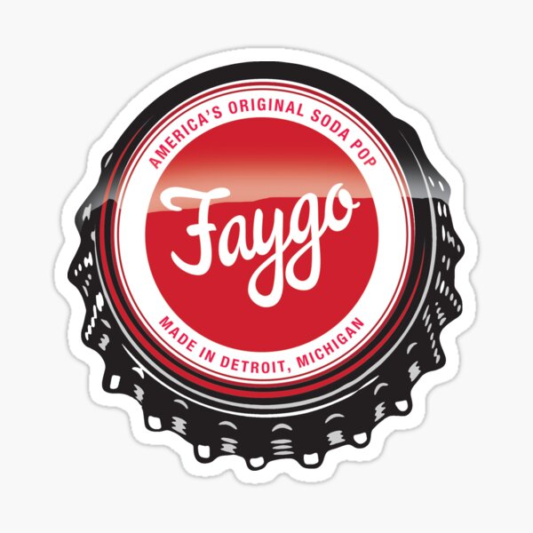 Faygo soda Detroit Sticker