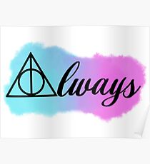 Always watercolour Poster