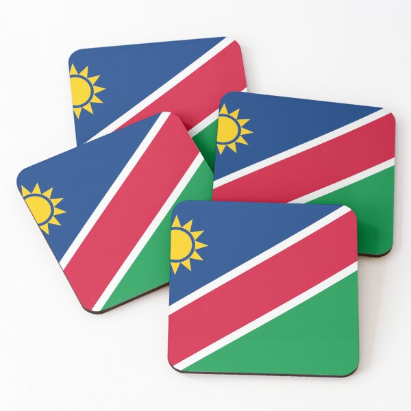 Item preview, Namibia Flag designed and sold by YaelleDark.