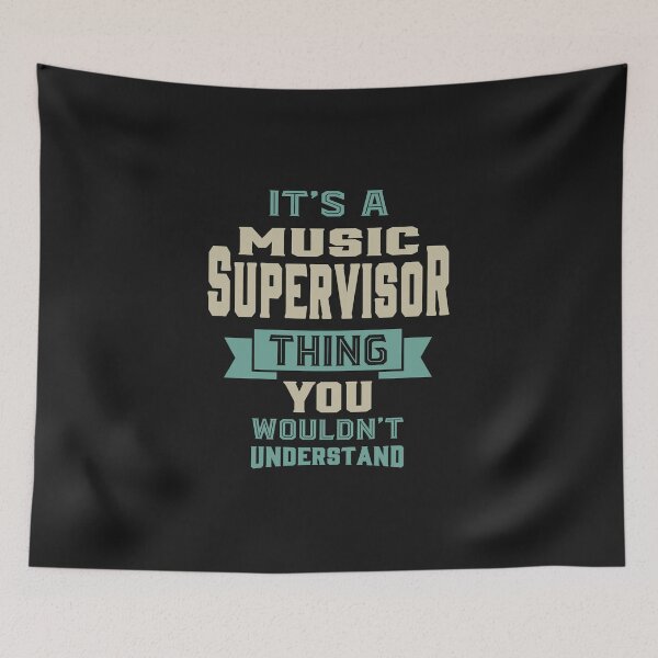 Item preview, Gift for Music Supervisor designed and sold by cidolopez.