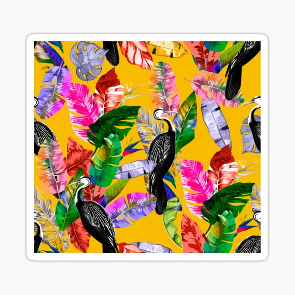 Tropical Garden Sticker