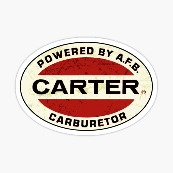Carter Carburetors USA Sticker