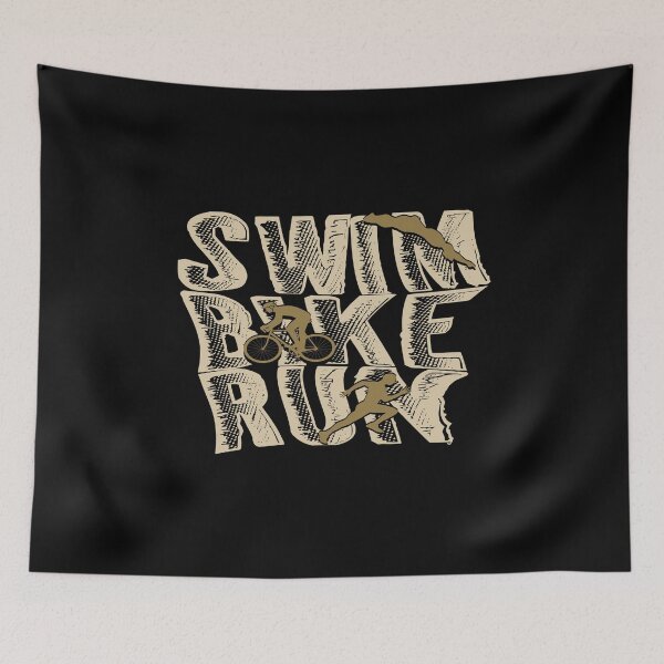 Item preview, Swim, Bike, Run - Triathlon designed and sold by SmartStyle.