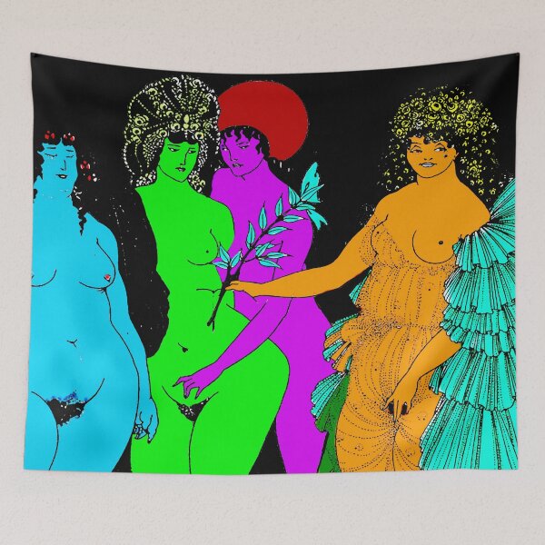 Item preview, Aubrey Beardsley girl friends designed and sold by timelessfancy.